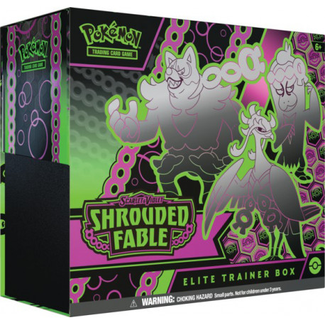 SCARLET AND VIOLET SHROUDED FABLE ELITE TRAINER BOX POKEMON TCG