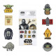 MANDALORIAN GROUP STAR WARS MYSTERY BOX PINS 2 CM