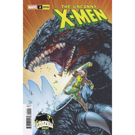 UNCANNY X-MEN 2 DAVID BALDEON GODZILLA VAR