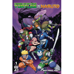 TEENAGE MUTANT NINJA TURTLES X NARUTO 1 CVR B PRASETYA