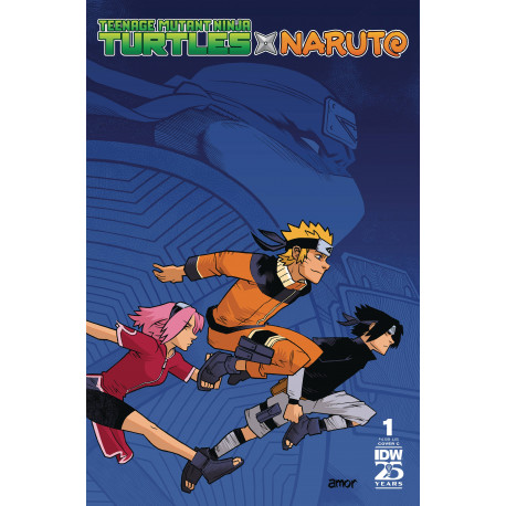 TEENAGE MUTANT NINJA TURTLES X NARUTO 1 CVR C AMOR