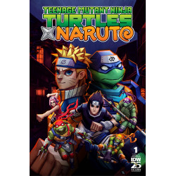 TEENAGE MUTANT NINJA TURTLES X NARUTO 1 CVR D MONCAYO