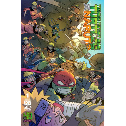 TEENAGE MUTANT NINJA TURTLES X NARUTO 1 CVR E FEDERICI