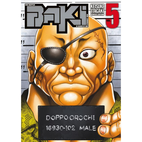 NEW GRAPPLER BAKI TOME 05 PERFECT EDITION