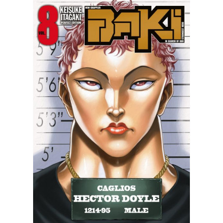 NEW GRAPPLER BAKI TOME 08 PERFECT EDITION