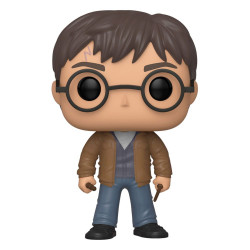 HARRY WITH 2 WANDS EXCLUSIVE HARRY POTTER POP MOVIES VINYL FIGURINE 9 CM