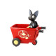 PLANTER JIJI CHARIOT ROUGE KIKI LA PETITE SORCIERE