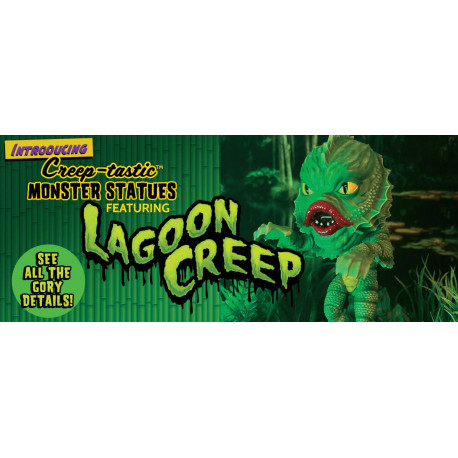 LAGOON CREEP GHOULSVILLE CREEP-TASTIC MONSTER STATUE 10 CM