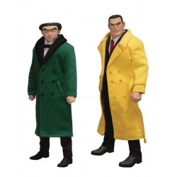 DICK TRACY VS FLATTOP BOX SET DICK TRACY FIGURINES 17 CM