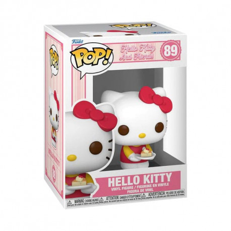 HELLO KITTY WITH DESSERT HELLO KITTY FIGURINE POP SANRIO VINYL 9 CM