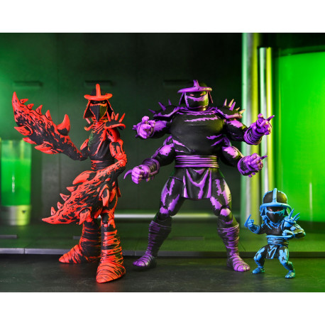 SHREDDER CLONES BOX SET TEENAGE MUTANT NINJA TURTLES MIRAGE COMICS FIGURINES 18 CM