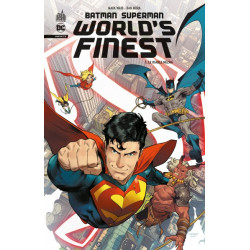 EXTRA DEDICACE DAN MORA : BATMAN SUPERMAN WORLD'S FINEST TOME 1