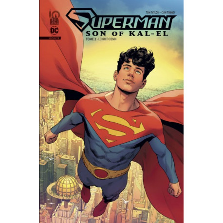 EXTRA DEDICACE TOM TAYLOR : SUPERMAN SON OF KAL EL INFINITE TOME 1