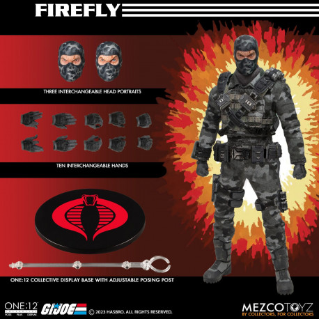 FIREFLY G.I. JOE FIGURINE 17 CM