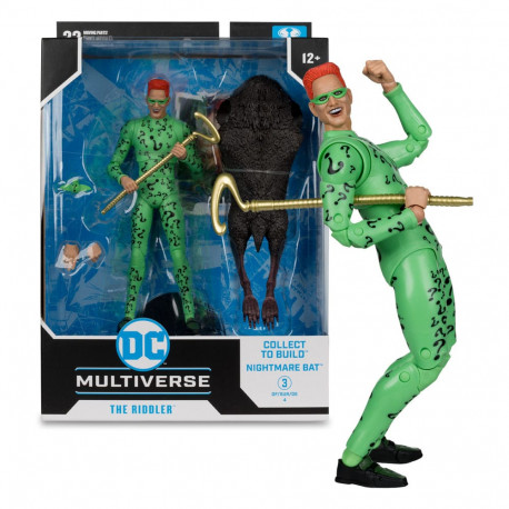 DC FIGURINE BUIL A FIGURE BATMAN FOREVER THE RIDDLER 18 CM