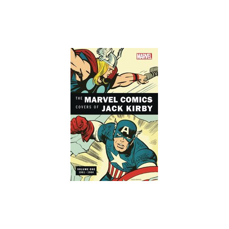 MARVEL COMICS COVERS OF JACK KIRBY HC 