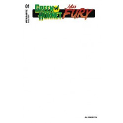 GREEN HORNET MISS FURY 1 CVR G BLANK AUTHENTIX