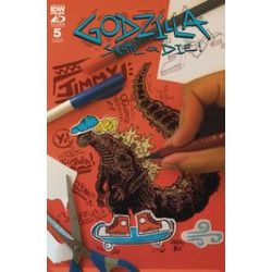 GODZILLA SKATE OR DIE 5 CVR B BA