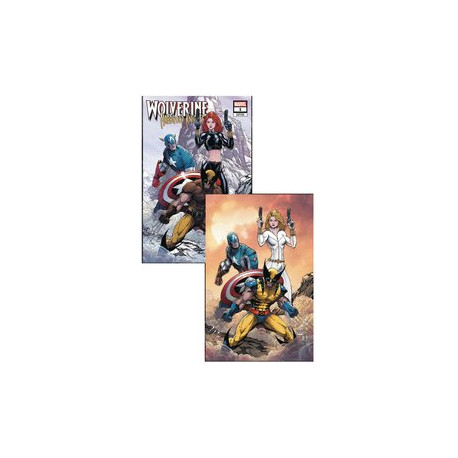 WOLVERINE MADRIPOOR KNIGHTS 1 COVER A B SET 