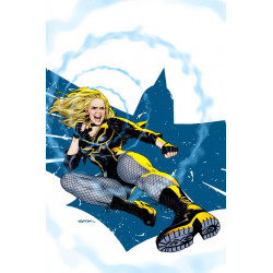 BLACK CANARY BEST OF THE BEST 1 OF 6 CVR B DAVID NAKAYAMA CARD STOCK VAR