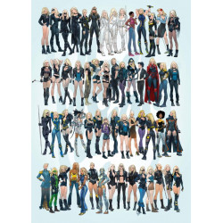 BLACK CANARY BEST OF THE BEST 1 OF 6 CVR C OTTO SCHMIDT WRAPAROUND CARD STOCK VAR