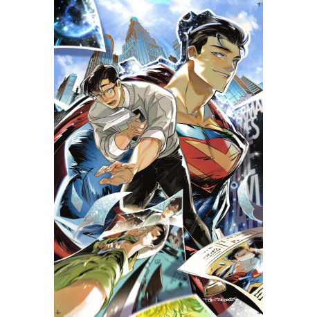 MY ADVENTURES WITH SUPERMAN 6 OF 6 CVR B TOKITOKORO CARD STOCK VAR