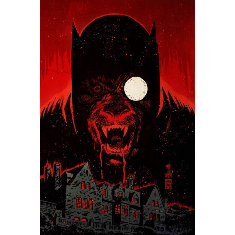 BATMAN FULL MOON 2 OF 4 CVR B FRANCESCO FRANCAVILLA CARD STOCK VAR MR 