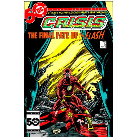 CRISIS ON INFINITE EARTHS 8 FACSIMILE EDITION CVR A GEORGE PEREZ