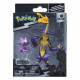 POKEMON PACK 2 FIGURINES SELECT EVOLUTION TOXIZAP SALARSEN