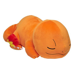 SALAMECHE POKEMON PELUCHE ENDORMI 45 CM