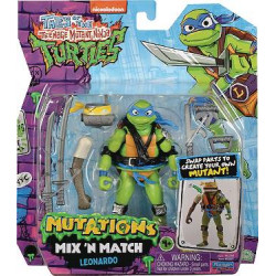 LEONARDO TALES OF TMNT MIX N MATCH ACTION FIGURE 10CM