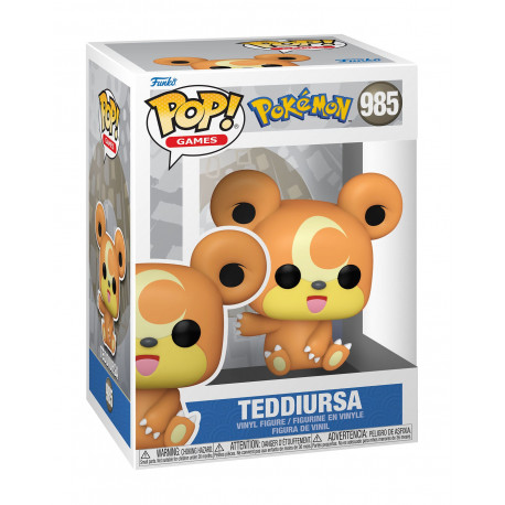 TEDDIURSA POKEMON POP GAMES VINYL FIGURINE 9 CM