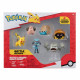 POKEMON PACK 6 FIGURINES BATTLE FIGURE SET 7