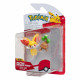 POKEMON PACK 2 FIGURINES BATTLE FIGURE FIRST PARTNER SET FEUNNEC MANZAI 5 CM