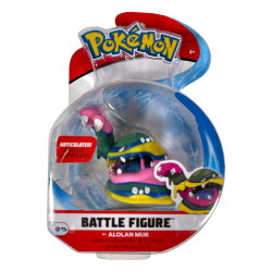 POKEMON FIGURINE BATTLE FIGURE ALOLA GROTADMORV 5 CM