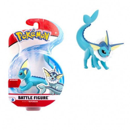 POKEMON FIGURINE BATTLE FIGURE PACK VAPOREON AQUALI 5 CM