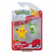 POKEMON GEN IX PACK 2 FIGURINES BATTLE FIGURE PACK PIKACHU ET POUSSACHA 5 CM