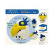 GRANDE FIGURINE ROLY POLY HERON CENDRE