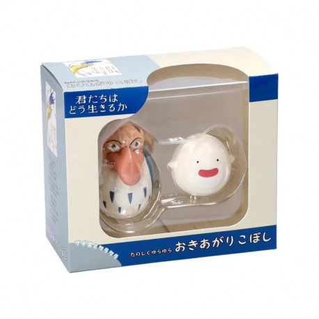 PACK 2 FIGURINES ROLY POLY HOMME HERON ET WARAWARA