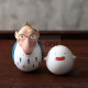 PACK 2 FIGURINES ROLY POLY HOMME HERON ET WARAWARA