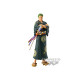 ZORO WANOKUNI ONE PIECE THE GRANDLINE SERIES FIGURINE YUKATA VERSION MESURE 17 CM