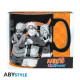 NARUTO MUG 460 ML GROUPE NOIR ET BLANC