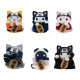 NARUTO NYARUTO MEGA CAT PROJECT TRADING FIGURES 3 CM