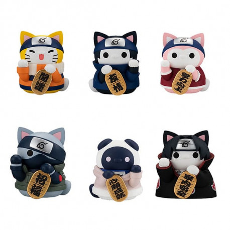 NARUTO NYARUTO MEGA CAT PROJECT TRADING FIGURES 3 CM