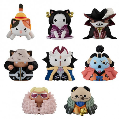 ONE PIECE MEGA CAT PROJECT TRADING FIGURES 3 CM