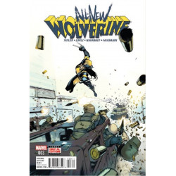 ALL NEW WOLVERINE 3 SIGNED BY TOM TAYLOR