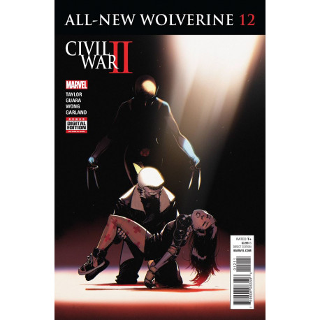 ALL NEW WOLVERINE 12 SIGNED BY TOM TAYLOR