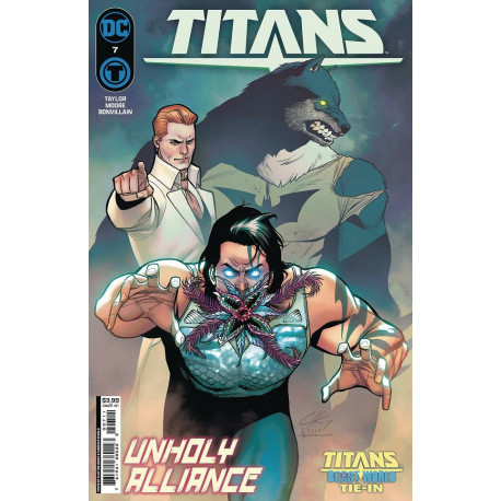 TITANS 7 SIGNED BY TOM TAYLOR