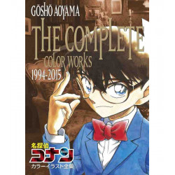 DETECTIVE CONAN ART BOOK THE COMPLETE COLOR WORKS 1994 A 2015 ARTBOOK VO JAPONAIS