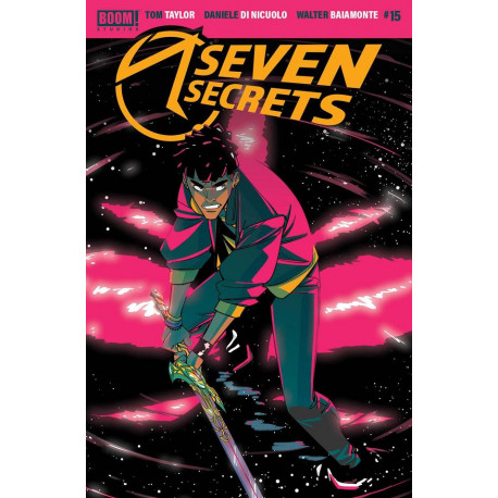 SEVEN SECRETS 15 SIGNED BY TOM TAYLOR